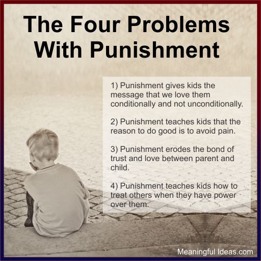 The Four Problems With Punishment