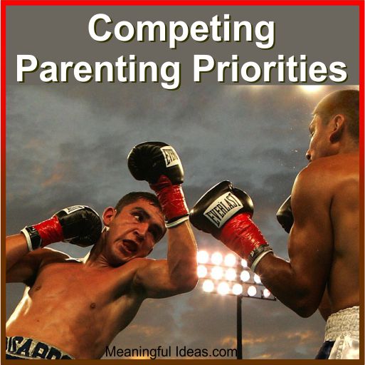 Competing Parenting Priorities