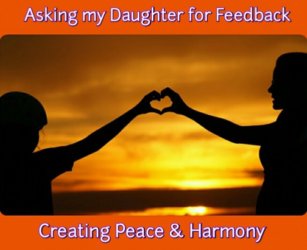 Asking my Daughter for Feedback