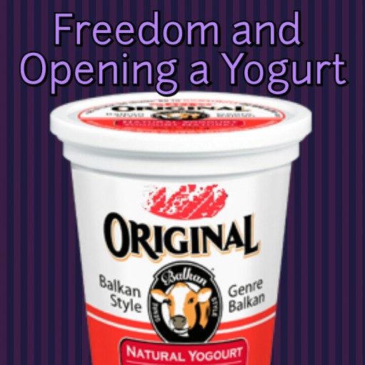 Freedom and Opening a Yogurt